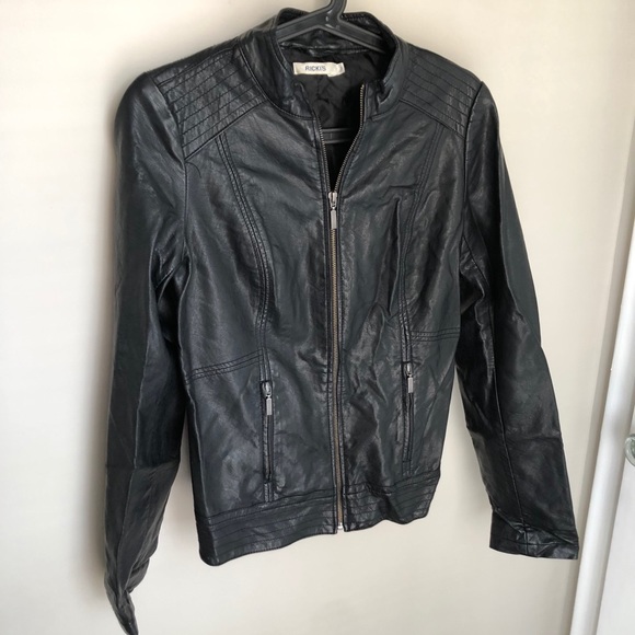 Faux Leather Jacket - Picture 1 of 2